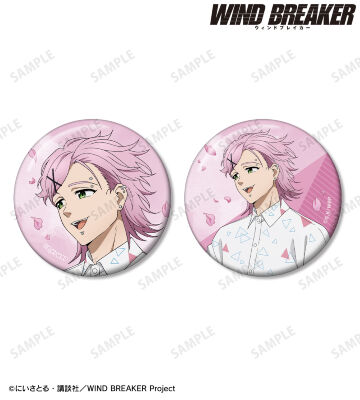 描き下ろし 桐生 三輝 春の歩みver. 缶バッジ2個セット