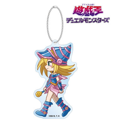 ブラック・マジシャン・ガール ちびとこ BIGアクリルキーホルダー