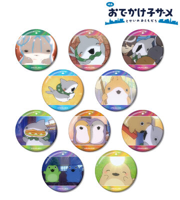 トレーディング場面写オーロラ缶バッジ