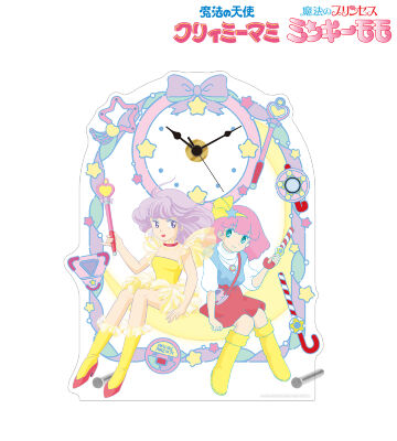 クリィミーマミ＆ミンキーモモ ar-Unity アクリルスタンド時計