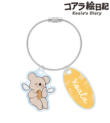 コアラさん 2連ワイヤーアクリルキーホルダー ver.D