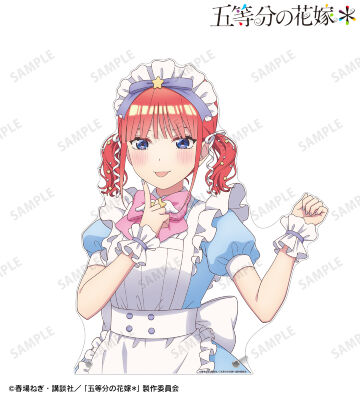 描き下ろし 中野二乃 メルヘンメイドver. 特大ダイカットアクリルパネル