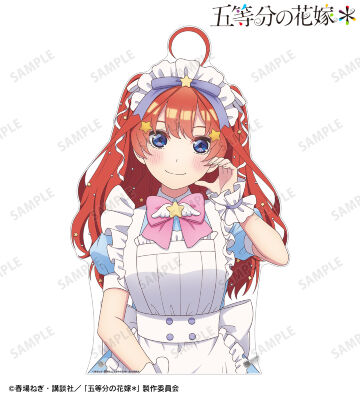 描き下ろし 中野五月 メルヘンメイドver. 特大ダイカットアクリルパネル