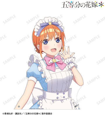 描き下ろし 中野四葉 メルヘンメイドver. 特大ダイカットアクリルパネル