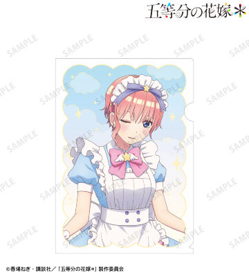 描き下ろし 中野一花 メルヘンメイドver. A4クリアファイル