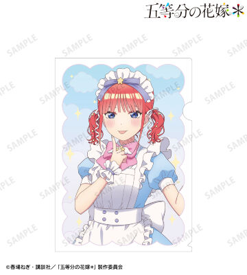 描き下ろし 中野二乃 メルヘンメイドver. A4クリアファイル