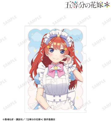 描き下ろし 中野五月 メルヘンメイドver. A4クリアファイル