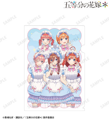 描き下ろし 集合 メルヘンメイドver. A4クリアファイル