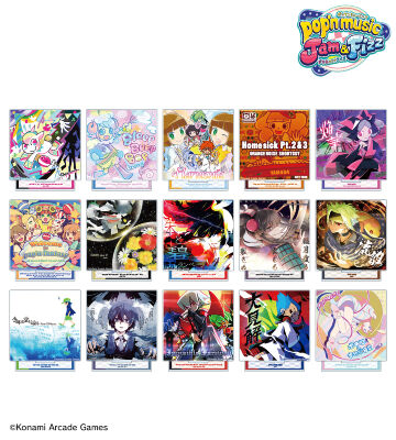 トレーディング 楽曲ジャケット アクリルスタンド