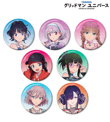 描き下ろし Y2K ver. トレーディンググリッター缶バッジ