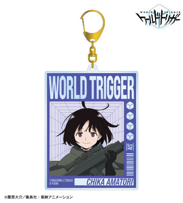 【先行受注】描き下ろし 雨取 千佳 戦闘開始ver. BIGアクリルキーホルダー