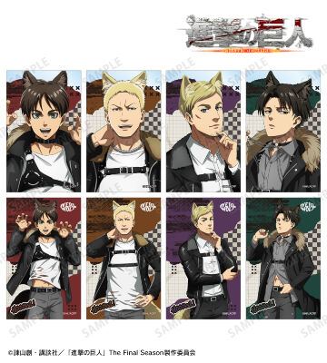 描き下ろし 狼男ver. トレーディングコンパクトクリアカード