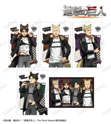 描き下ろし 狼男ver. ポストカード5枚セット