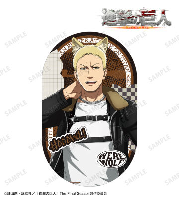 描き下ろし ライナー 狼男ver. ダイカットステッカー