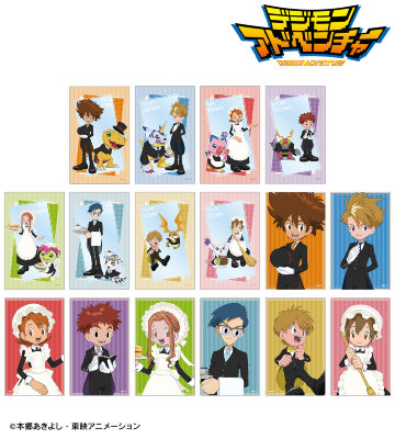 描き下ろし メイド&執事ver. トレーディングクリアカード