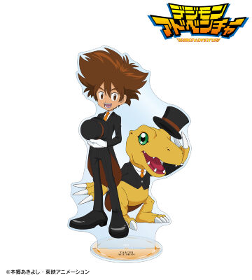 描き下ろし 八神太一&アグモン メイド&執事ver. 特大アクリルスタンド