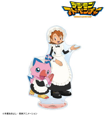 描き下ろし 武之内空&ピヨモン メイド&執事ver. 特大アクリルスタンド