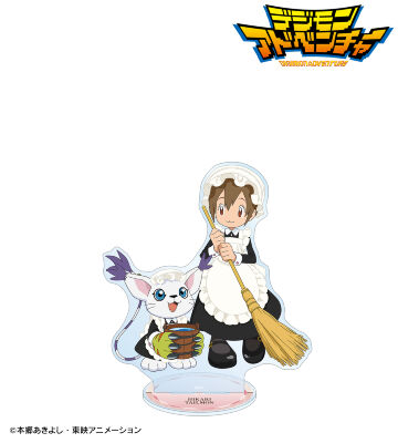 描き下ろし 八神ヒカリ&テイルモン メイド&執事ver. 特大アクリルスタンド