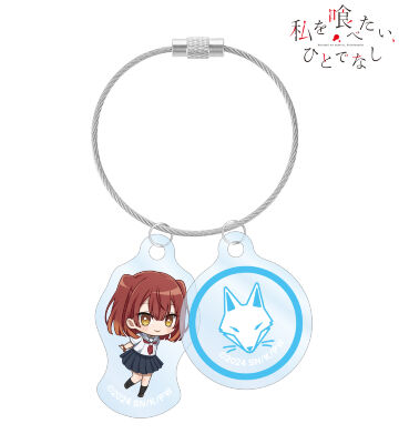 社 美胡 ちびキャラ 2連ワイヤーアクリルキーホルダー