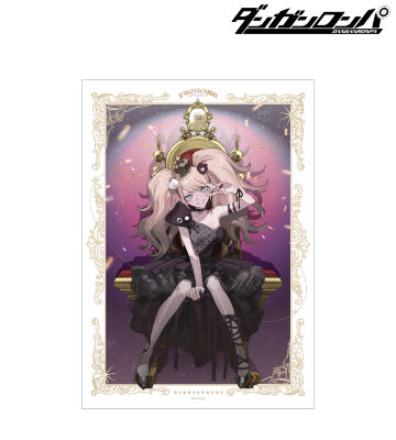 およさんイラスト 江ノ島盾子 玉座ver. A3マット加工ポスター