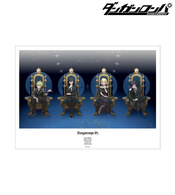 およさんイラスト 集合 C 玉座ver. A3マット加工ポスター