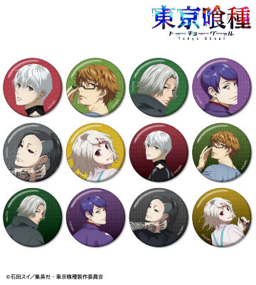 描き下ろし 戦う背中ver. トレーディンググリッター缶バッジ