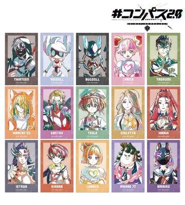 トレーディング Ani-Art インスタントカメラ風イラストカード ver.A