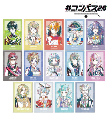 トレーディング Ani-Art インスタントカメラ風イラストカード ver.B