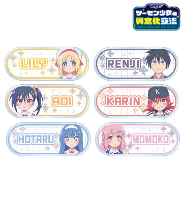 トレーディングアクリルネームプレート