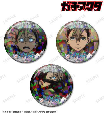 ザンカ 場面写ホログラム缶バッジ3個セット