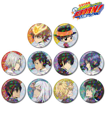 描き下ろし 戦う背中×雨ver. トレーディングホログラム缶バッジ