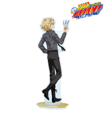 描き下ろし ベルフェゴール（10年後） 戦う背中×雨ver. 特大アクリルスタンド