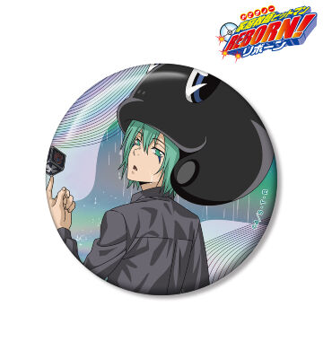 描き下ろし フラン 戦う背中×雨ver. 75mmオーロラ缶バッジ