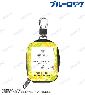 潔 世一＆蜂楽 廻 モチーフ 合皮レザーミニポーチ