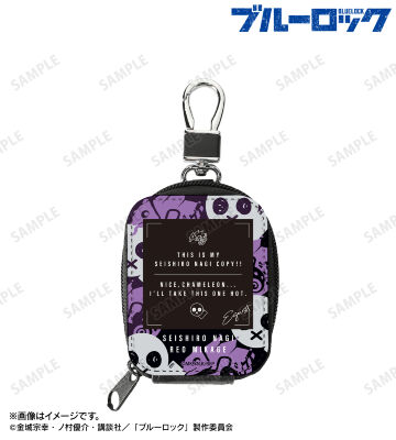 凪 誠士郎＆御影 玲王 モチーフ 合皮レザーミニポーチ