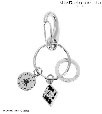 2B/9S チャームキーリング