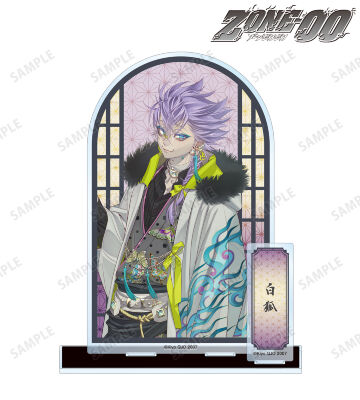 九条キヨ先生 描き下ろし 白狐 和装ver. パーツ付きBIGアクリルスタンド