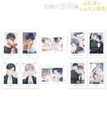 トレーディングインスタントカメラ風イラストカード