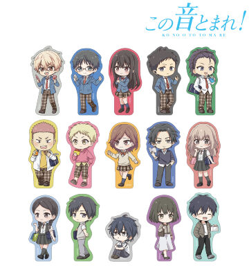 【先行受注】トレーディング ちびキャラ 放課後ver. ダイカットステッカー