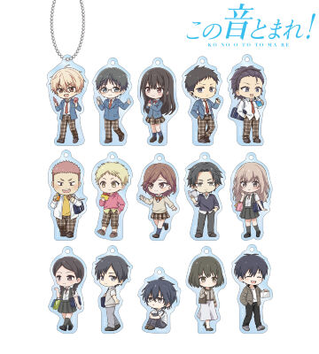 トレーディング ちびキャラ 放課後ver. アクリルキーホルダー