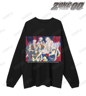 黒薔薇憐児&千両&叢雲&風螢&弁天&白狐 BIGシルエットロングTシャツ