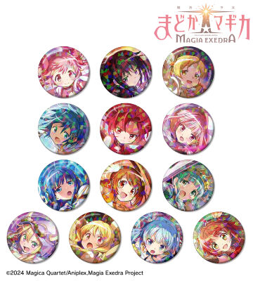 トレーディングホログラム缶バッジ ver.A