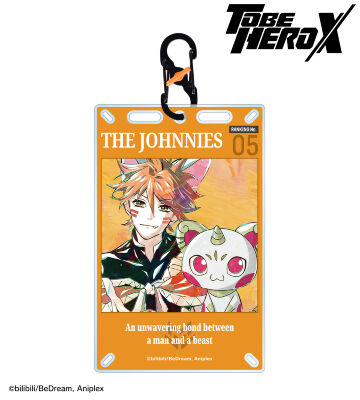 リトルジョニー&ビッグジョニー Ani-Art カラビナ付きカード型アクリルキーホルダー