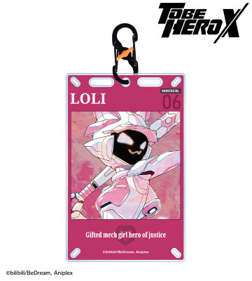 ロリ Ani-Art カラビナ付きカード型アクリルキーホルダー