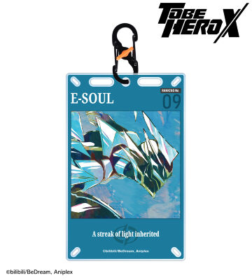 魂電 Ani-Art カラビナ付きカード型アクリルキーホルダー