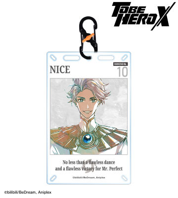 ナイス Ani-Art カラビナ付きカード型アクリルキーホルダー