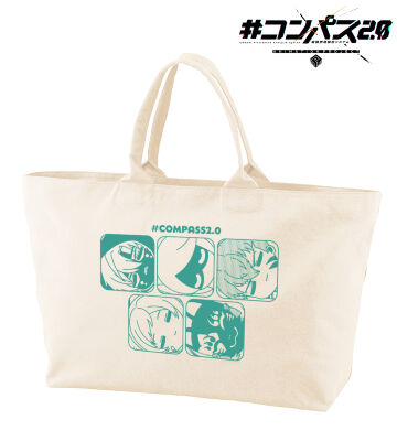 集合 ちびころ BIGジップトートバッグ ver.A