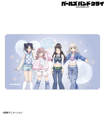 描き下ろし ダイヤモンドダスト Y2Kファッションver. マルチデスクマット