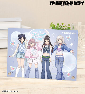 描き下ろし ダイヤモンドダスト Y2Kファッションver. A5アクリルパネル