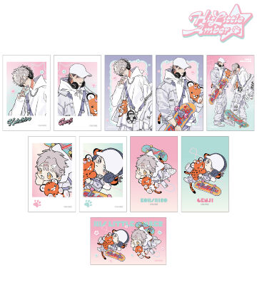 ナツメカズキ先生 描き下ろし ポップストリートver. トレーディングイラストカード